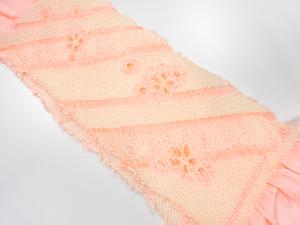 正絹　絞り　帯揚げ